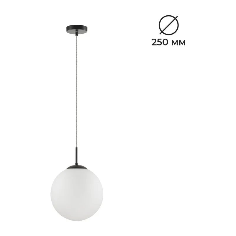 6510/1 SUSPENTIONI LN26 409 чёрный Подвес E27 1*60W 220V SUMMER
