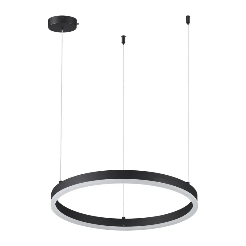 6530/34L LEDIO LN26 262 чёрный Светильник подвесной LED 34W 3000/4000/6000К 220V ECHO