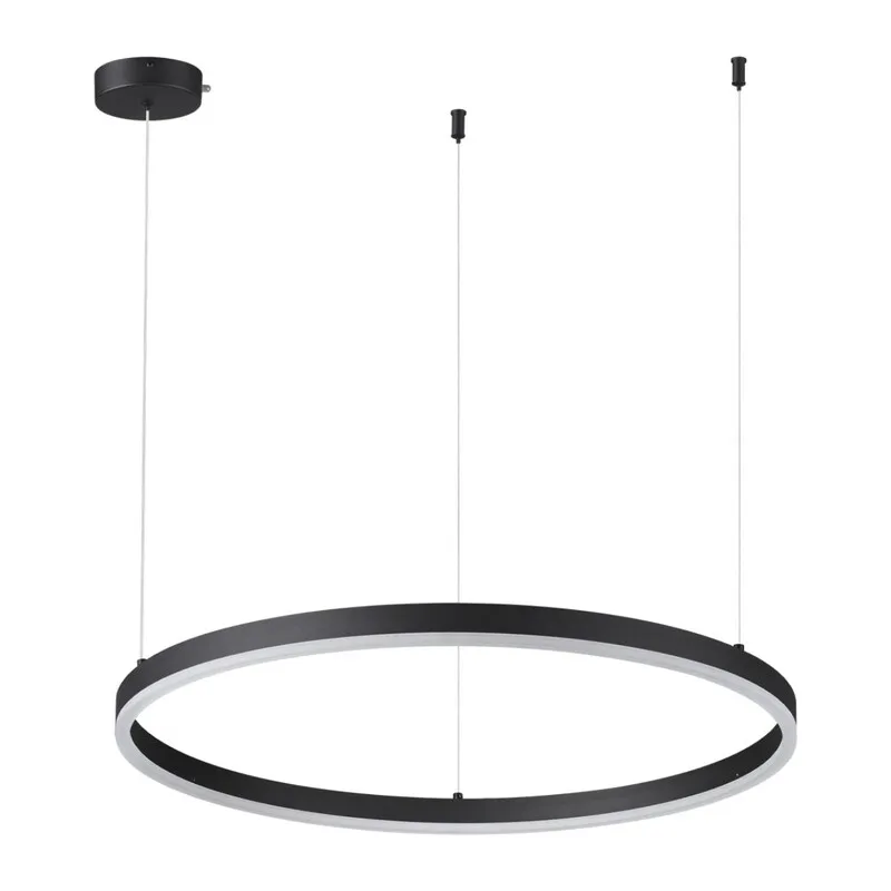 6530/50L LEDIO LN26 262 чёрный Светильник подвесной LED 50W 3000/4000/6000К 220V ECHO