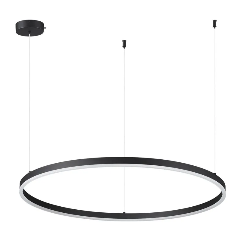 6530/67L LEDIO LN26 262 чёрный Светильник подвесной LED 67W 3000/4000/6000К 220V ECHO