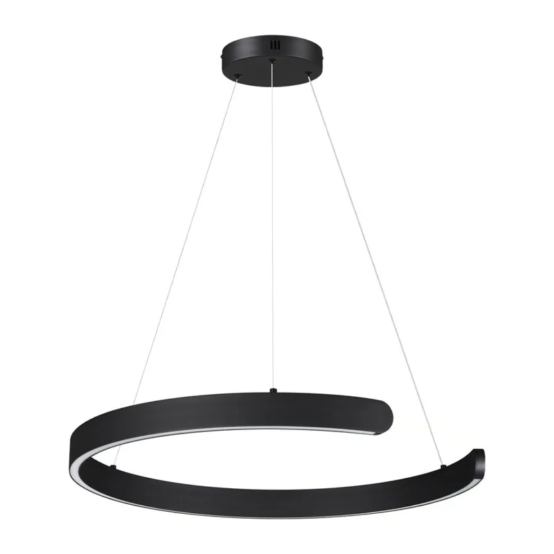 6534/43L LEDIO LN26 265 чёрный Светильник подвесной LED 43W 3000/4000/6000К 220V INDIE
