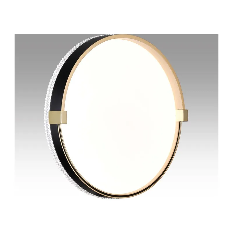 7647/CL PALE SN 189 Светильник пластик/белый/черный/золотой LED 30Вт 4000К D340 IP43 OLIDI BLACK 2