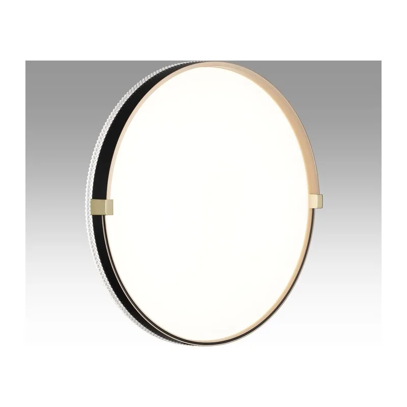7647/DL PALE SN 189 Светильник пластик/белый/черный/золотой LED 48Вт 4000К D390 IP43 OLIDI BLACK 3