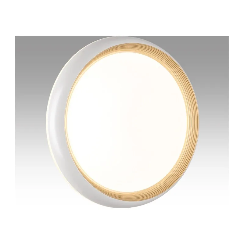 7650/DL PALE SN 141 Светильник пластик/белый/золотой LED 48Вт 4000К D380 IP43 TOFIQ WHITE 3