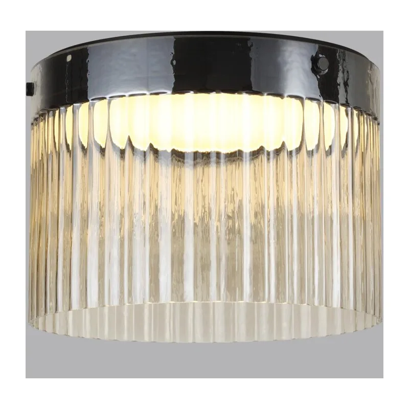 5047/24LC L-VISION ODL24 000 черный/светл.янтарный/металл/стекло Потолочный светильник LED 24W 4000К 2715Лм PILLARI 3