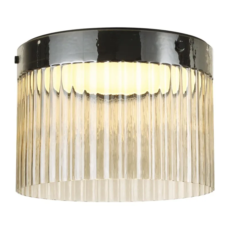 5047/24LC L-VISION ODL24 000 черный/светл.янтарный/металл/стекло Потолочный светильник LED 24W 4000К 2715Лм PILLARI 2