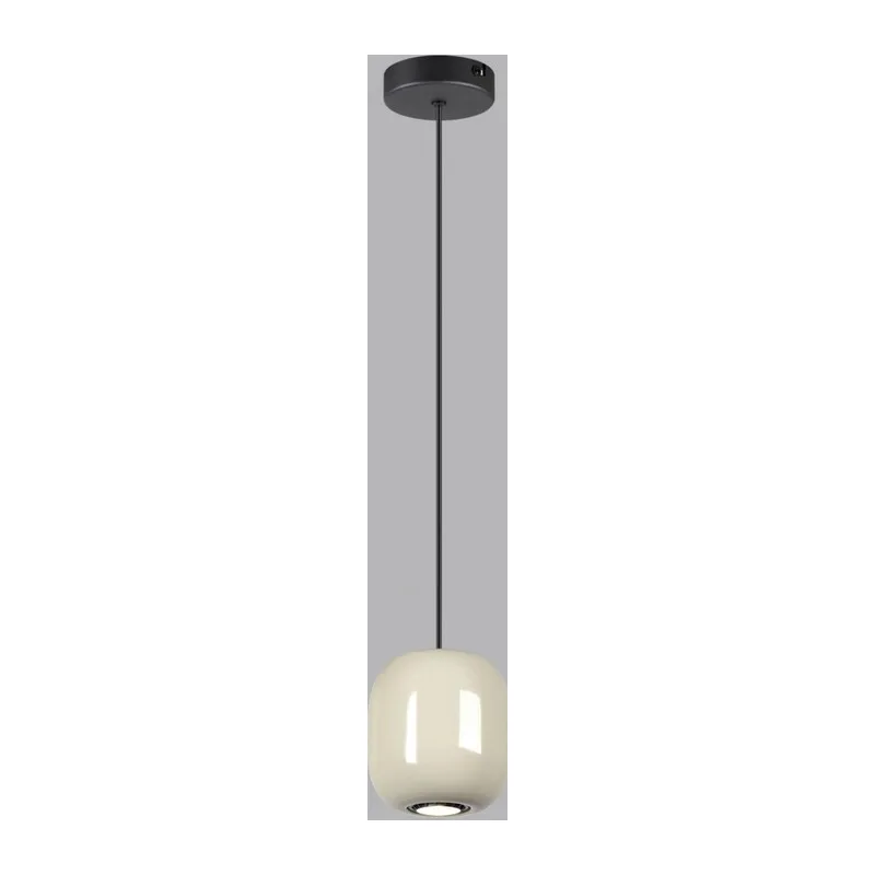 5053/1A PENDANT ODL24 375 черный/цвет слонов.кости//металл Подвес GU10 LED 4W OVALI 2