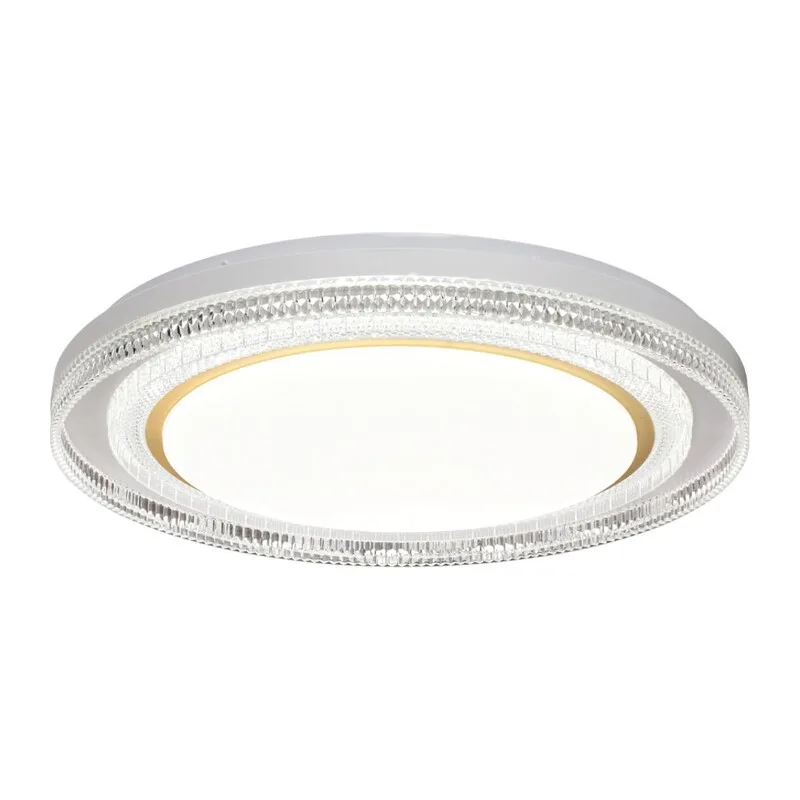7641/EL MARON SN 178 Светильник пластик/золотистый LED 70Вт 3000-6000K D490 IP43 пульт ДУ SUZY GOLD 5
