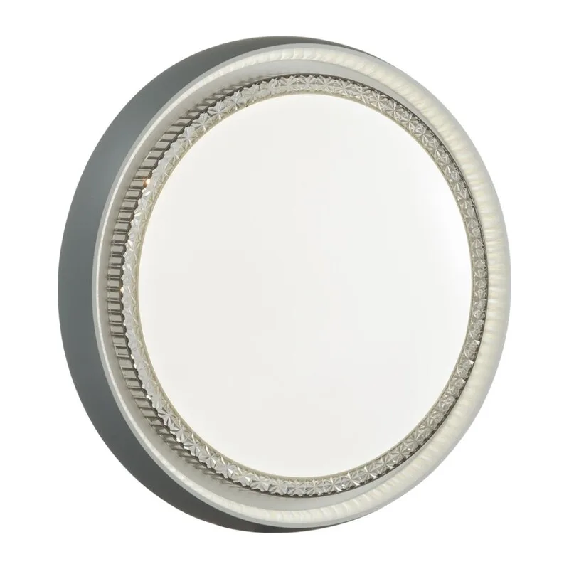 7644/DL PALE SN 000 Светильник пластик/белый/серый LED 48Вт 4000К D425 IP43 RAHIG 2
