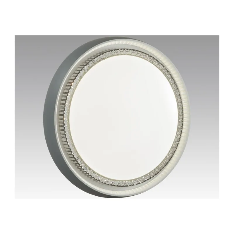7644/DL PALE SN 000 Светильник пластик/белый/серый LED 48Вт 4000К D425 IP43 RAHIG 3