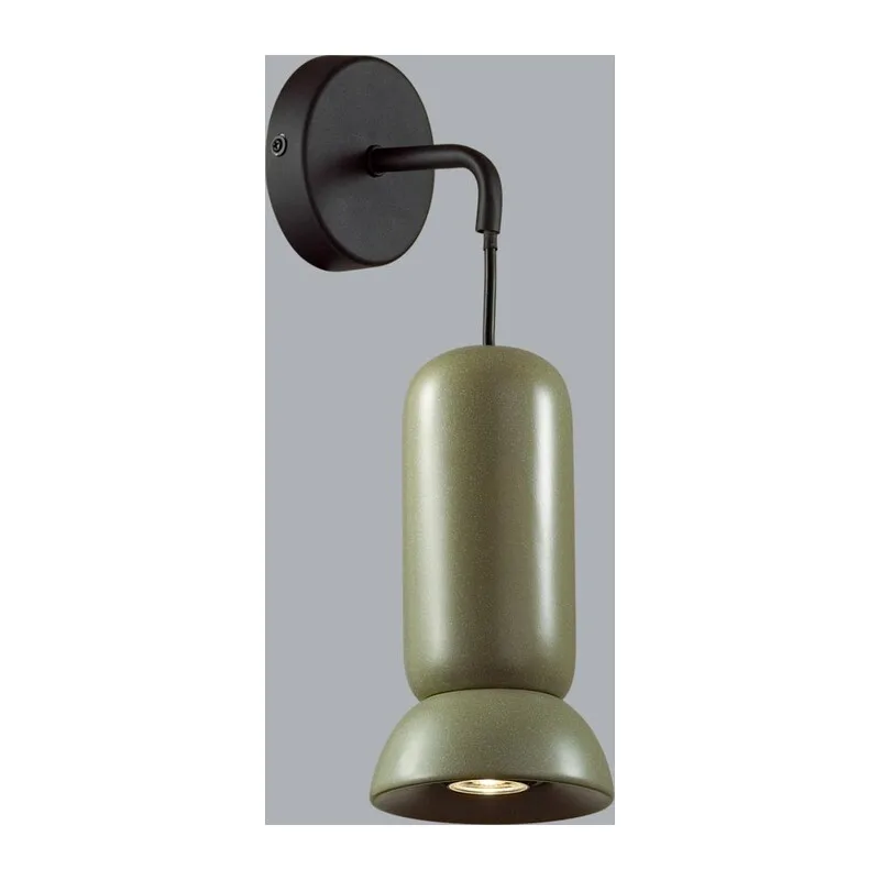 5054/1WB PENDANT ODL24 379 черный/зеленый/металл/керамика Бра GU10 LED 4W KERAMA 2