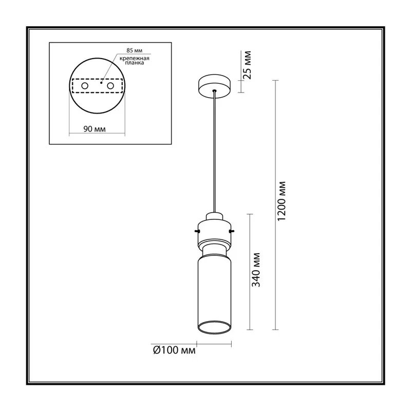 5057/1A PENDANT ODL24 385 золотой/янтарный/металл/стекло Подвес E27 1*40W SCROW 3
