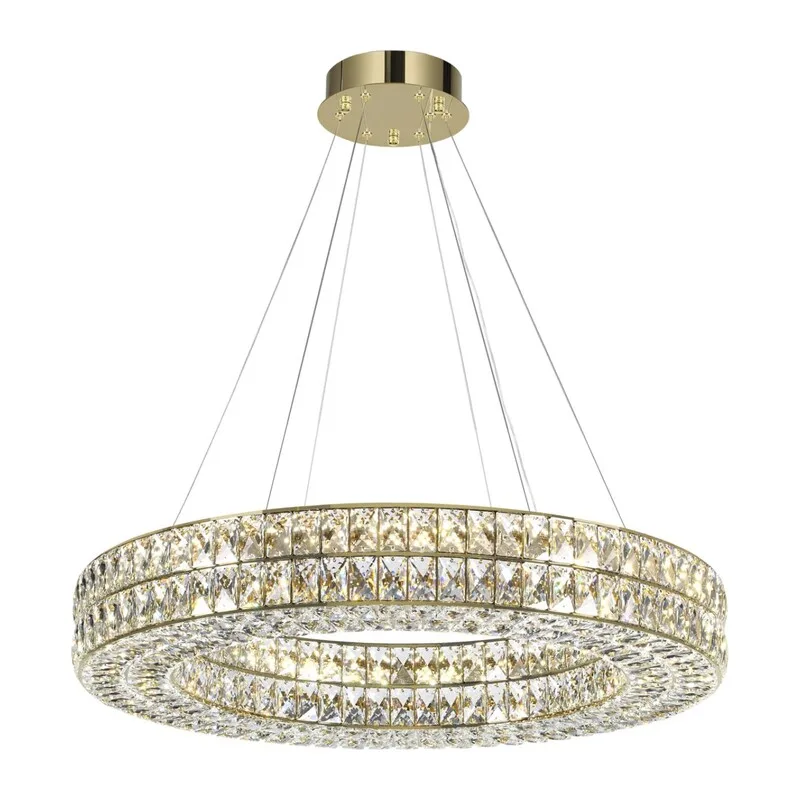 4926/85L L-VISION ODL24 581 золото/металл/хрусталь Люстра LED 85W 4000K 5074Лм PANTA 3