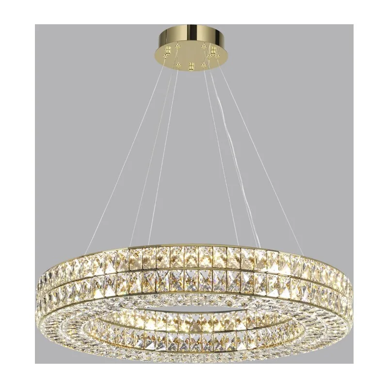 4926/85L L-VISION ODL24 581 золото/металл/хрусталь Люстра LED 85W 4000K 5074Лм PANTA 4