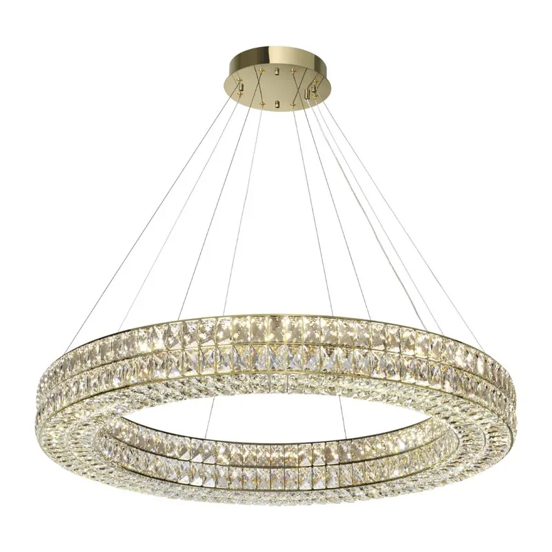 4926/98L L-VISION ODL24 581 золото/металл/хрусталь Люстра LED 98W 4000K 5850Лм PANTA 2
