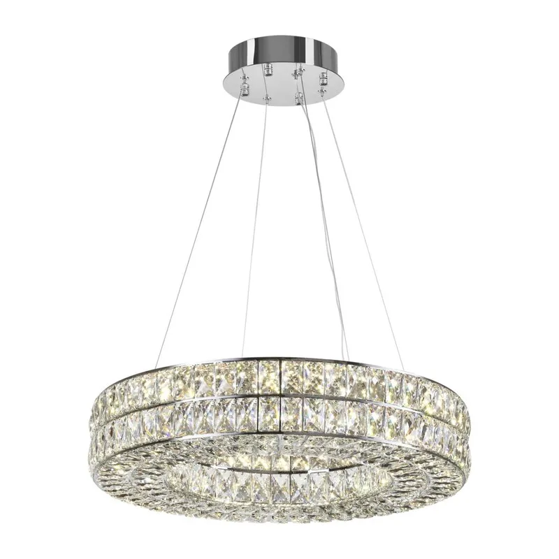 4927/52L L-VISION ODL24 583 хром/металл/хрусталь Люстра LED 52W 4000K 2971Лм PANTA 2