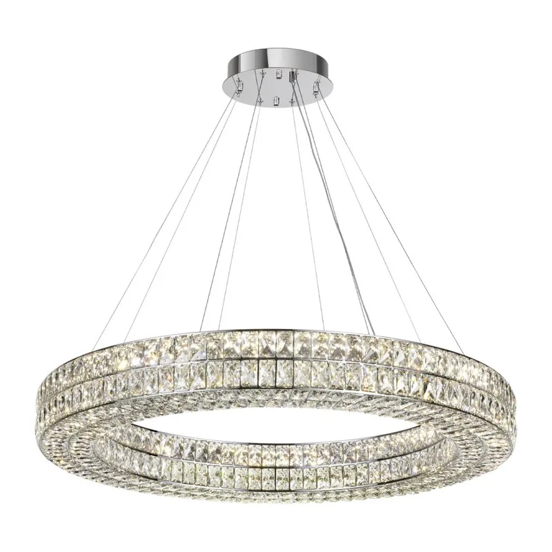 4927/98L L-VISION ODL24 583 хром/металл/хрусталь Люстра LED 98W 4000K 5850Лм PANTA 2