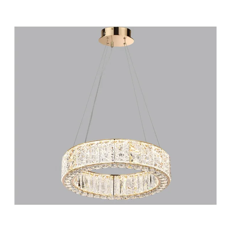 5071/60L HALL ODL24 595 золото/прозрачный/металл/хрусталь/стекло Люстра LED 46W 3700K VERSION 3