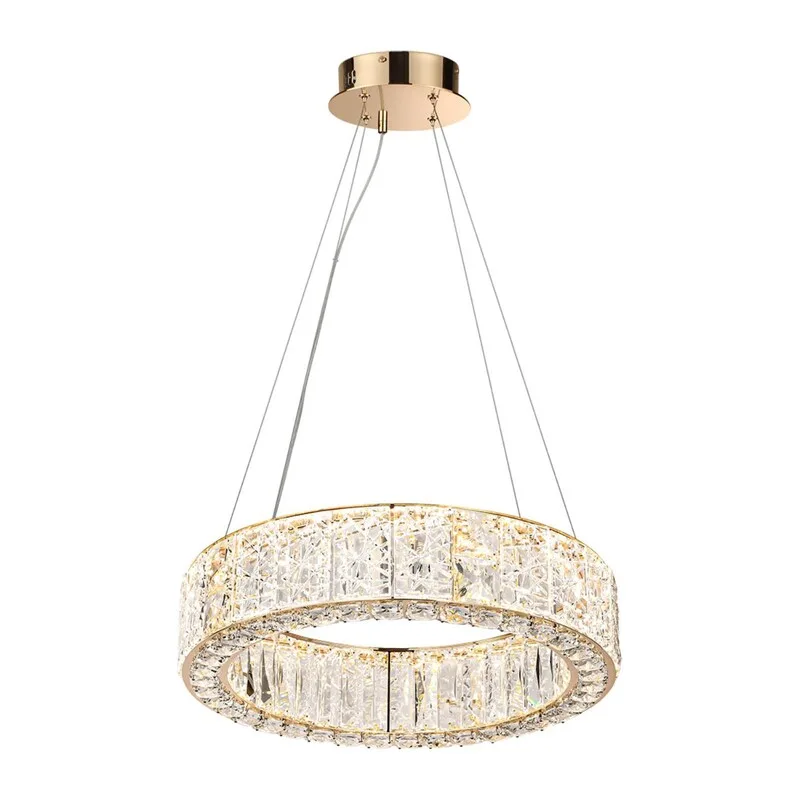 5071/60L HALL ODL24 595 золото/прозрачный/металл/хрусталь/стекло Люстра LED 46W 3700K VERSION 2