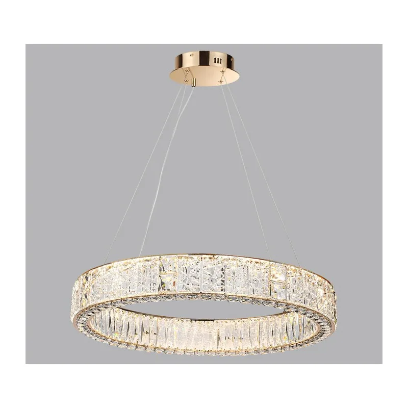 5071/100L HALL ODL24 595 золото/прозрачный/металл/хрусталь/стекло Люстра LED 80W 3700K VERSION 3