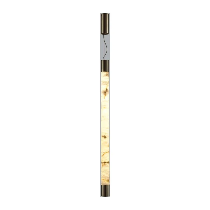 6686/25L L-VISION ODL24 000 Подвесной светильник темная брашированная латунь/металл/алебастр IP20 LED 40W 3000/4000 MARBELLA 2