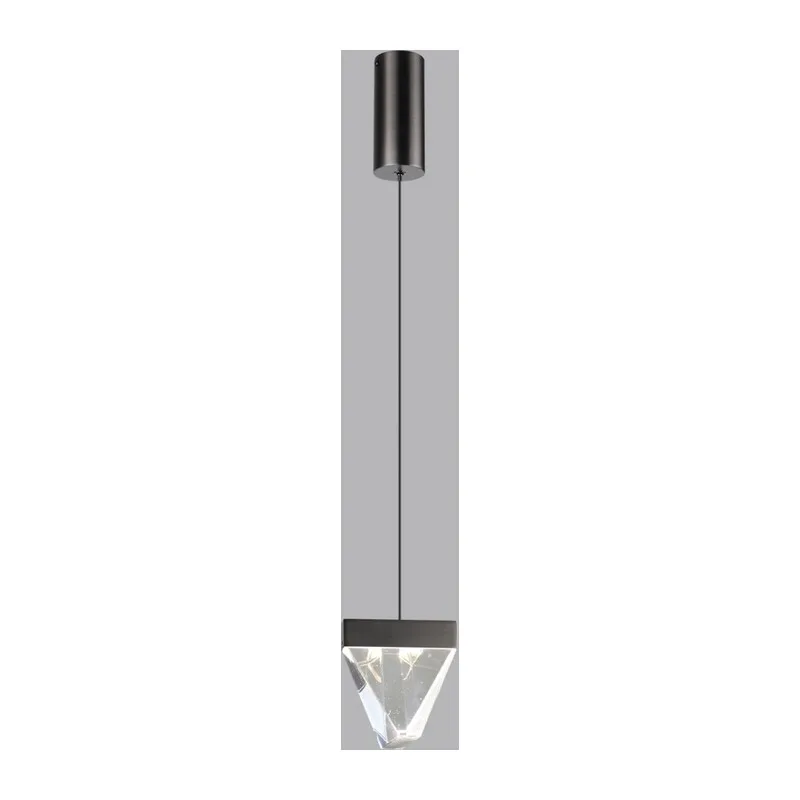 6677/5L L-VISION ODL24 000 Подвесной светильник брашир черн/металл/хрусталь IP20 LED 5W 320Лм 3500K RAY 2