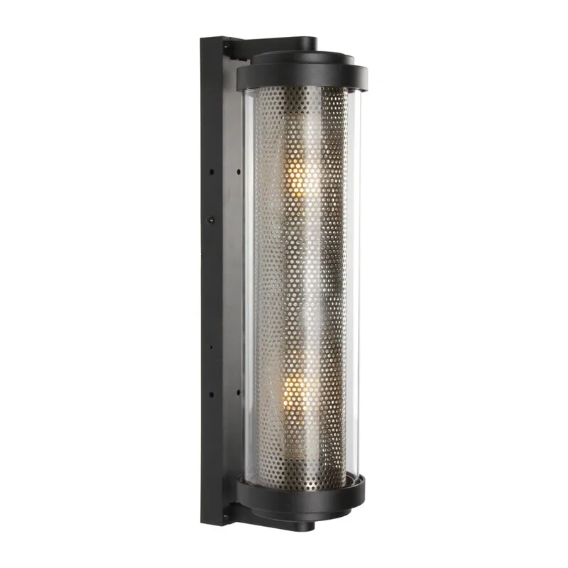 370968 STREET NT24 674 черный Светильник ландшафтный IP54 E27 2*max 25W 220-240V MATRIX 2