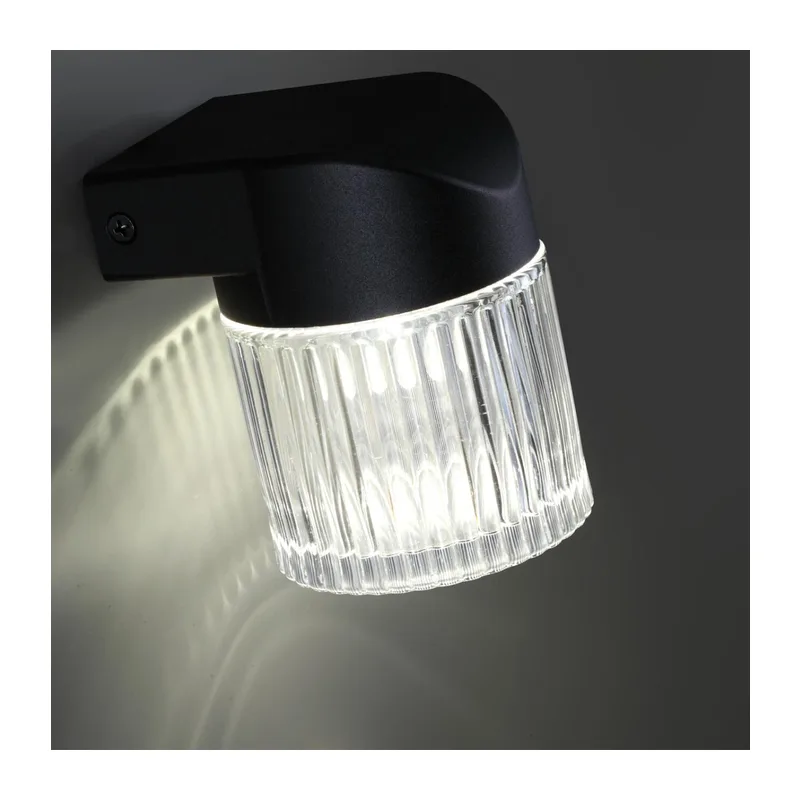 359291 STREET NT24 720 черный Светильник ландшафтный настенный IP65 LED 7W 4000K 175-265V ESTIMA 5