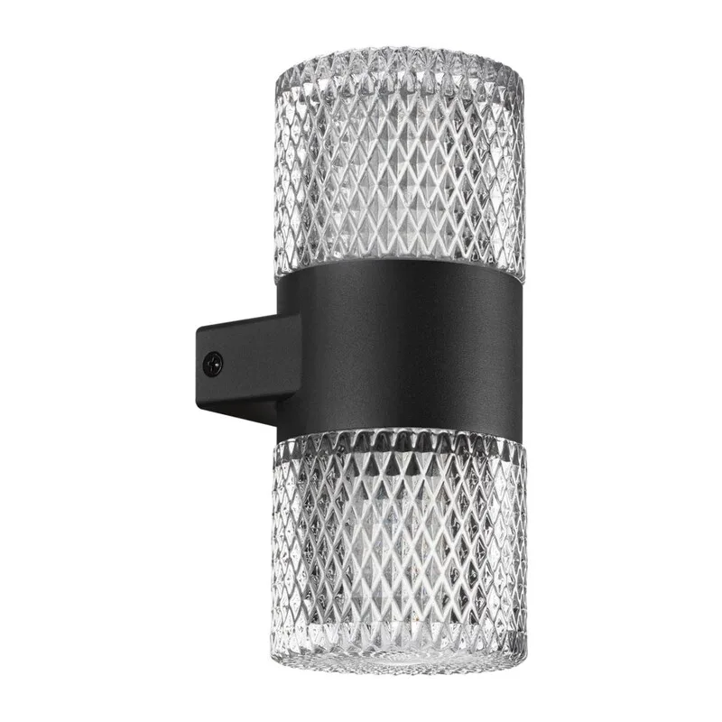 359294 STREET NT24 722 черный Светильник ландшафтный настенный IP65 LED 14W 4000K 175-265V ESTIMA