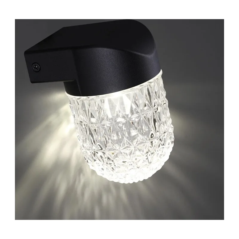 359295 STREET NT24 724 черный Светильник ландшафтный настенный IP65 LED 7W 4000K 175-265V ESTIMA 2