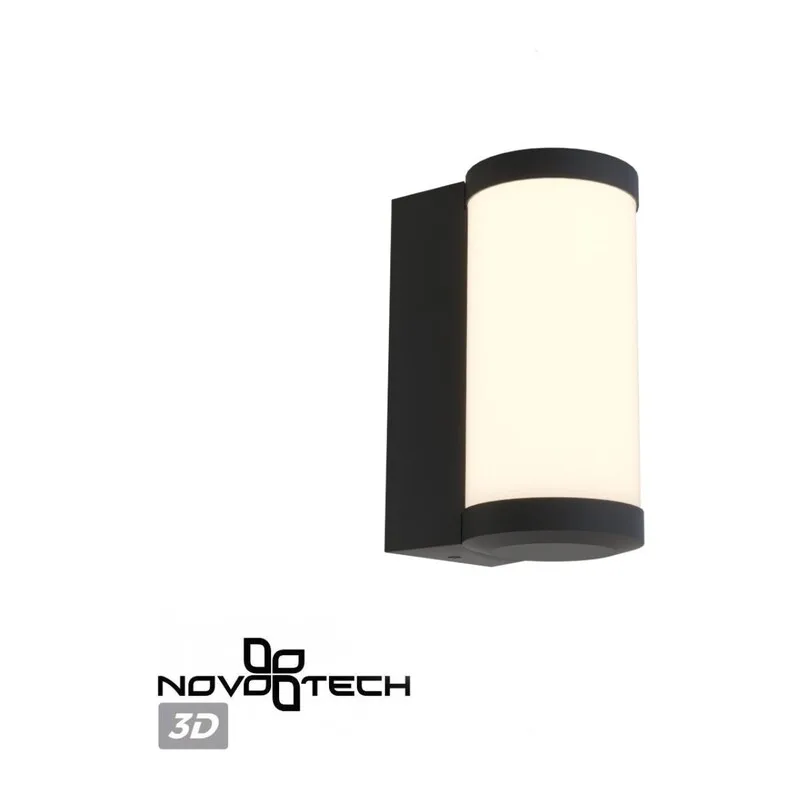 359300 STREET NT24 776 черный Светильник ландшафтный настенный IP65 LED 6W 4000K 180-265V OPAL 5