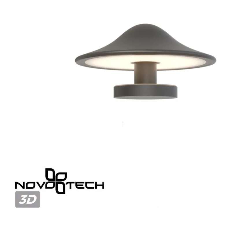 359301 STREET NT24 650 черный Светильник ландшафтный настенный IP65 LED 7W 4000K 175-265V FUNG 6