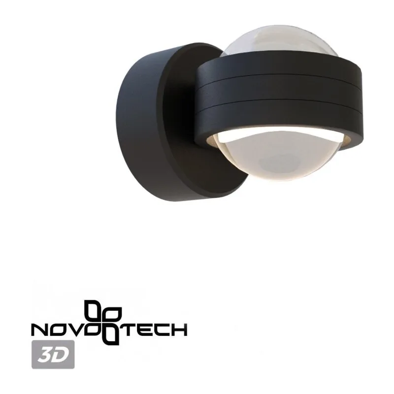 359304 STREET NT24 726 черный Светильник ландшафтный настенный IP65 LED 6W 4000K 175-265V CALLE 5