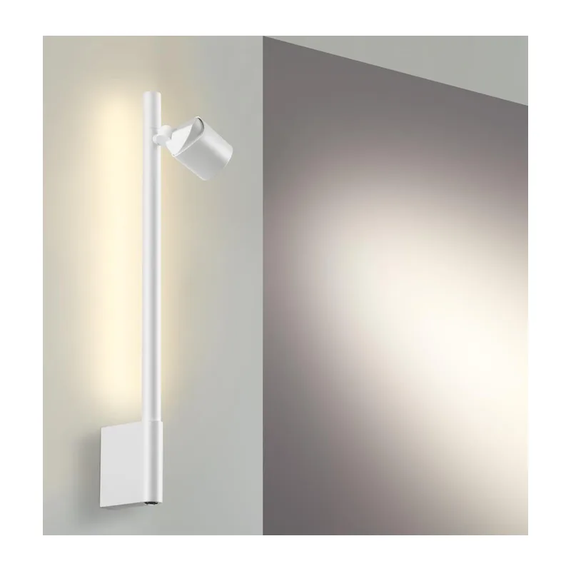 359312 OVER NT24 354 белый Светильник настенный диммируемый (выключатель) IP20 LED 7W+7W 4000K 220-240V FERMO 6