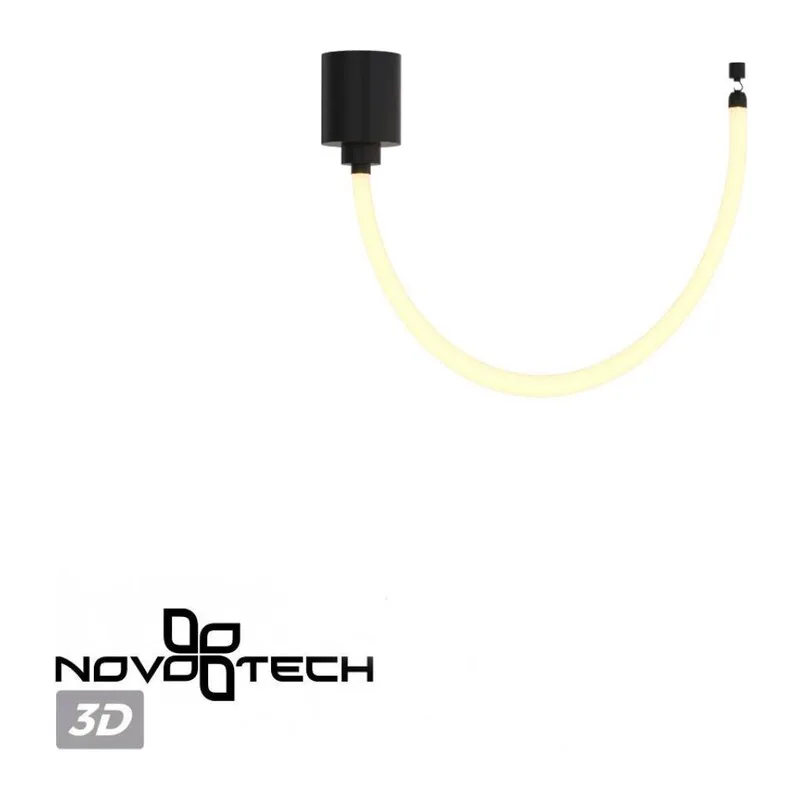 359326 KONST NT24 082 черный Светильник светодиодный IP20 LED 3000K 14W 170-265V 1360Лм RAMO 7