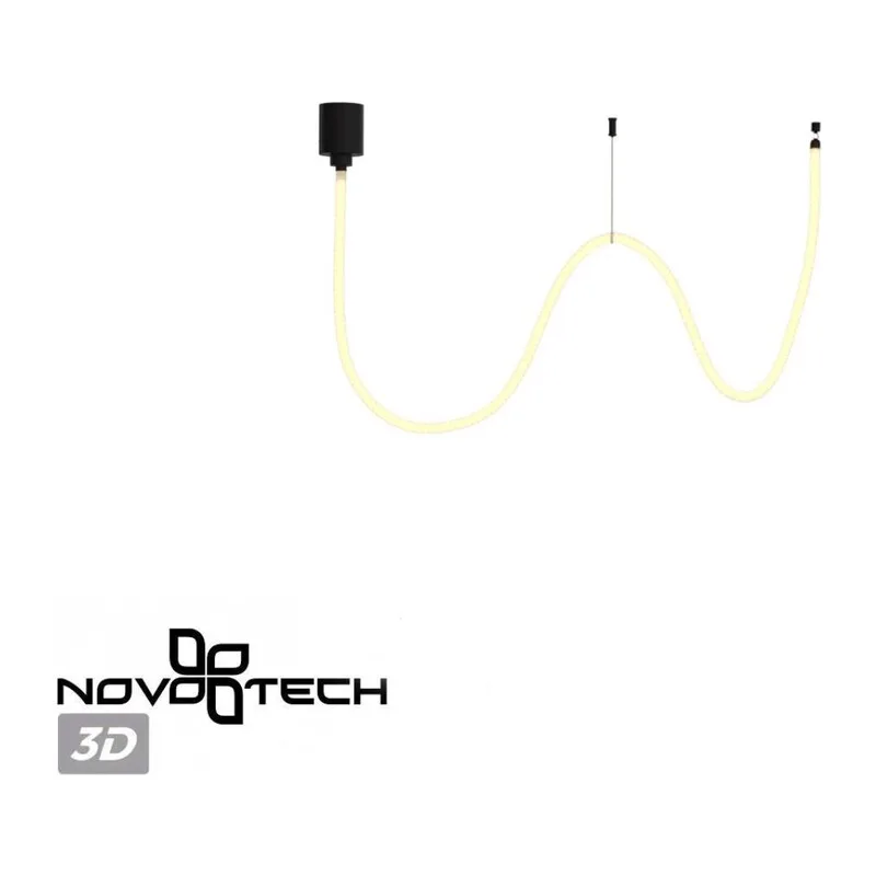 359328 KONST NT24 082 черный Светильник светодиодный IP20 LED 3000K 25W 170-265V 2420Лм RAMO 7