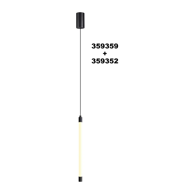 359352 KONST NT24 058 черный Светильник линейный светодиодный IP20 LED 6W 170-265V 4000K 480Лм VITZ 4