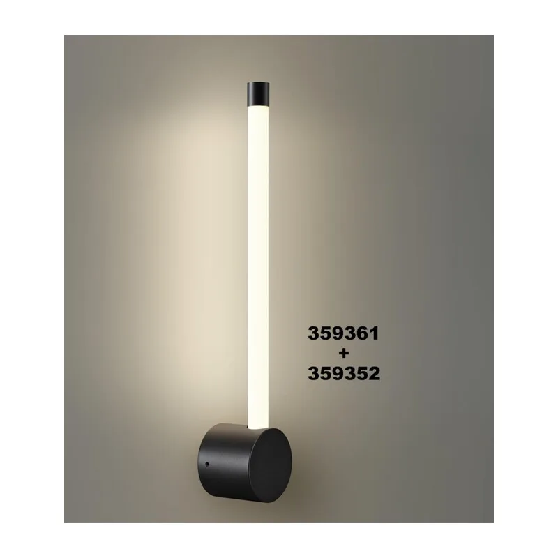 359352 KONST NT24 058 черный Светильник линейный светодиодный IP20 LED 6W 170-265V 4000K 480Лм VITZ 2