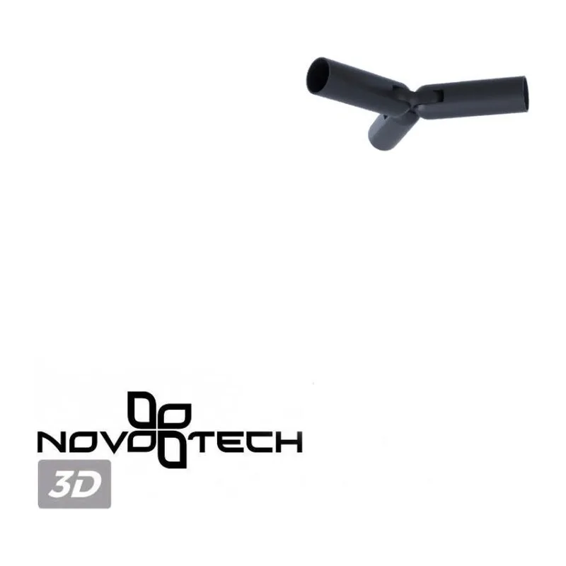 359380 KONST NT24 048 черный Соединитель гибкий "T" IP20 48V GLAT 4