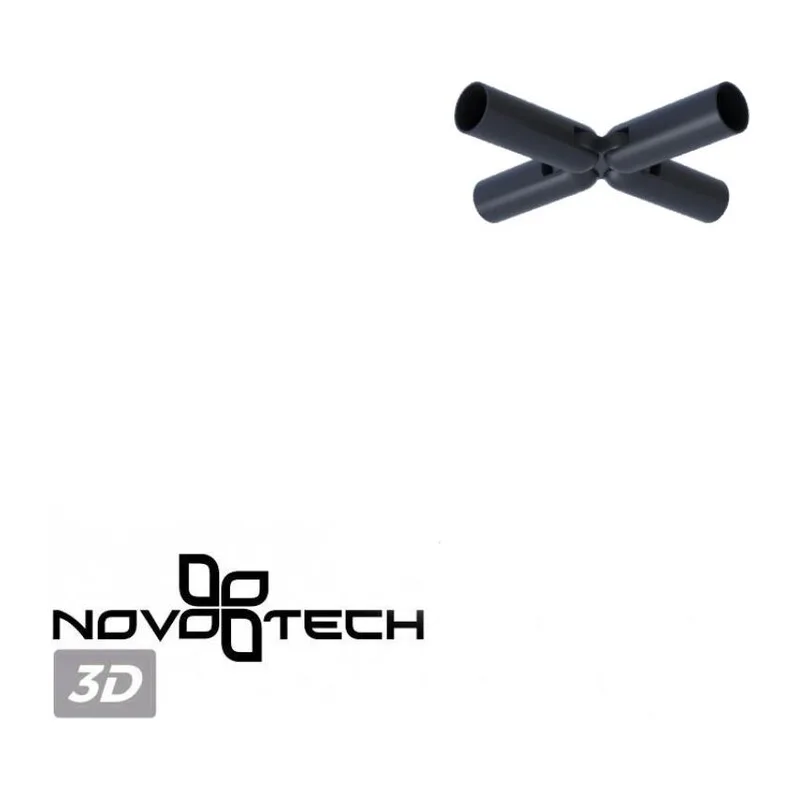 359381 KONST NT24 048 черный Соединитель гибкий "X" IP20 48V GLAT 4