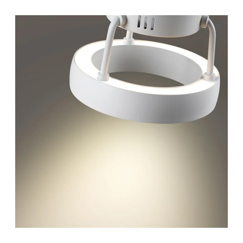 359397 OVER NT24 278 белый Светильник накладной светодиодный IP20 LED 12W вниз/5W вверх 220V 1360Лм 3000K TURN 4