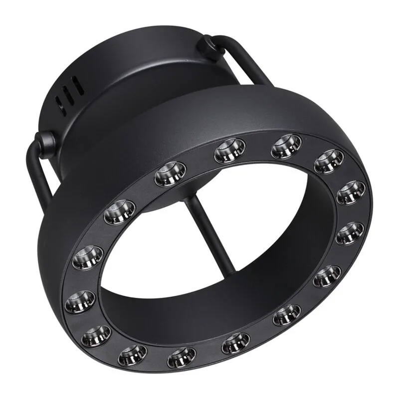 359398 OVER NT24 278 черный Светильник накладной светодиодный IP20 LED 12W вниз/5W вверх 220V 1360Лм 3000K TURN 3