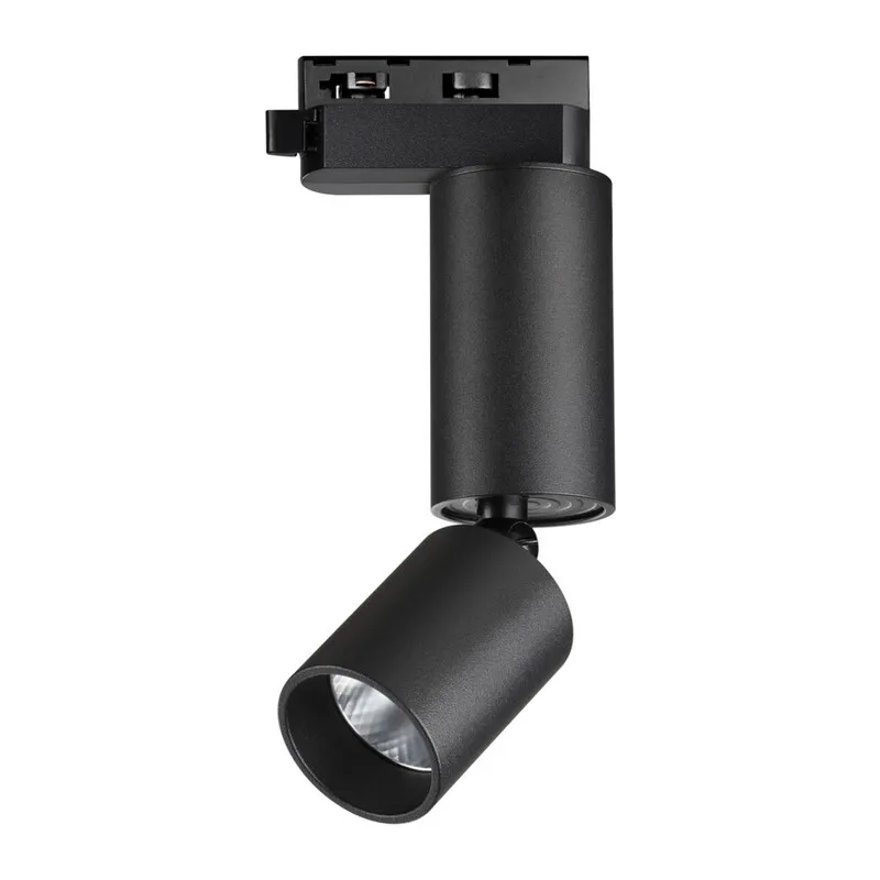 359319 PORT NT24 280 черный Светильник трековый однофазный трехжильный IP20 LED 5W 85-265V 3000K 600Лм TUBO 3