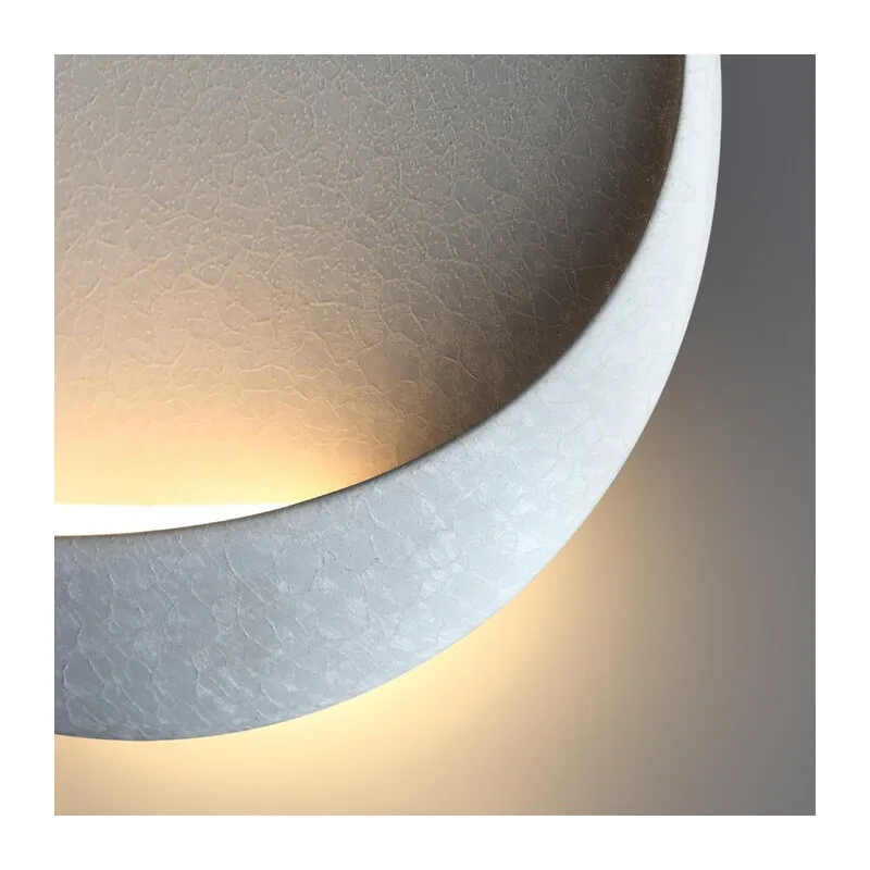 7005/7WL HIGHTECH ODL25 297 Настенный светильник белый ice crack/акрил IP44 LED 7W 347Лм 3000K CRI > 90 VELA 3