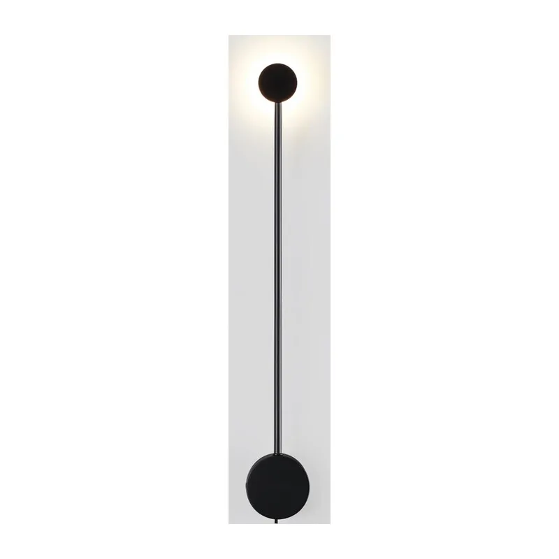 7008/5WLA HIGHTECH ODL25 273 черный/металл/акрил Настенный светильник LED 3000/4000K тумблер на корп. 5W 220V CRI > 90 SATELLITE 2