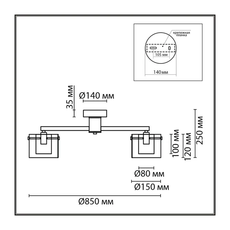 6587/8C MODERNI LN26 133 золото/прозрачный, металл/стекло Люстра потолочная E14 8*40W 220V VERDI 6