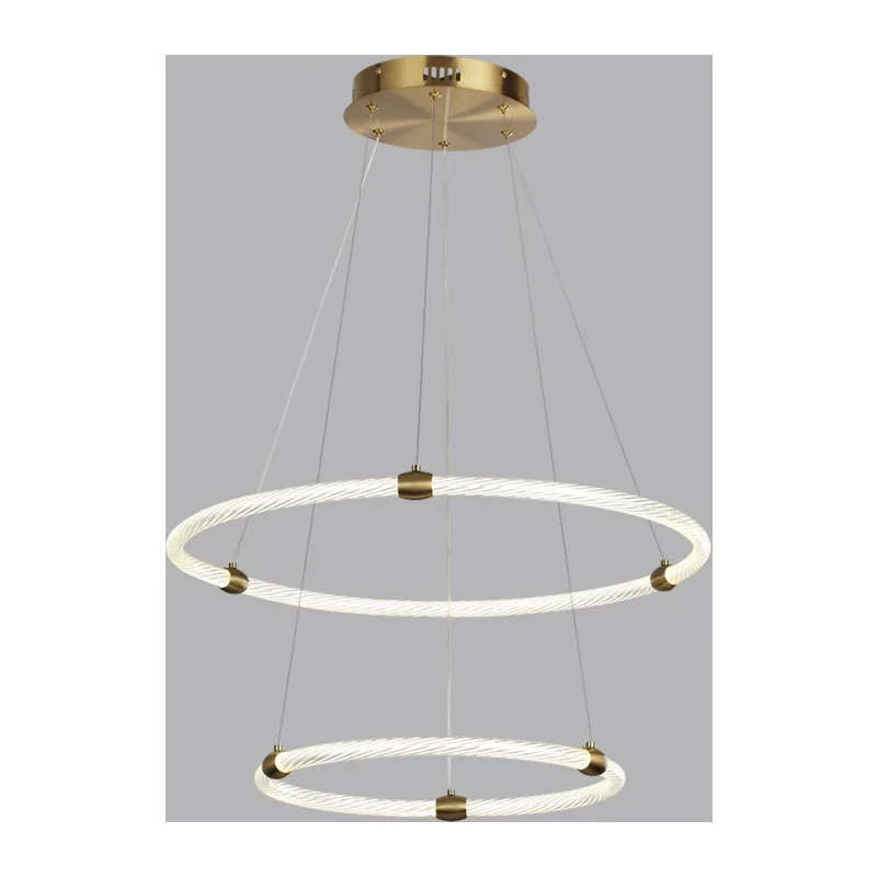 8010/50L LEDIO LN25 000 золото/прозрачный, металл/акрилл Подвесной светильник LED 50W 220V 4000K TWINKLE 4