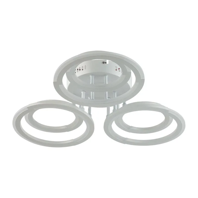8028/80CL LEDIO LN25 000 белый, металл/акрил Потолочный светильник с ПДУ LED 80W 3000-6000К 220V OSAKA 3
