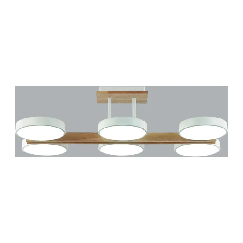 8030/108CL LEDIO LN26 345 белый, дерево/металл/акрил Потолочный светильник LED 108W 3000/4000/6000К 220V PLATO 4