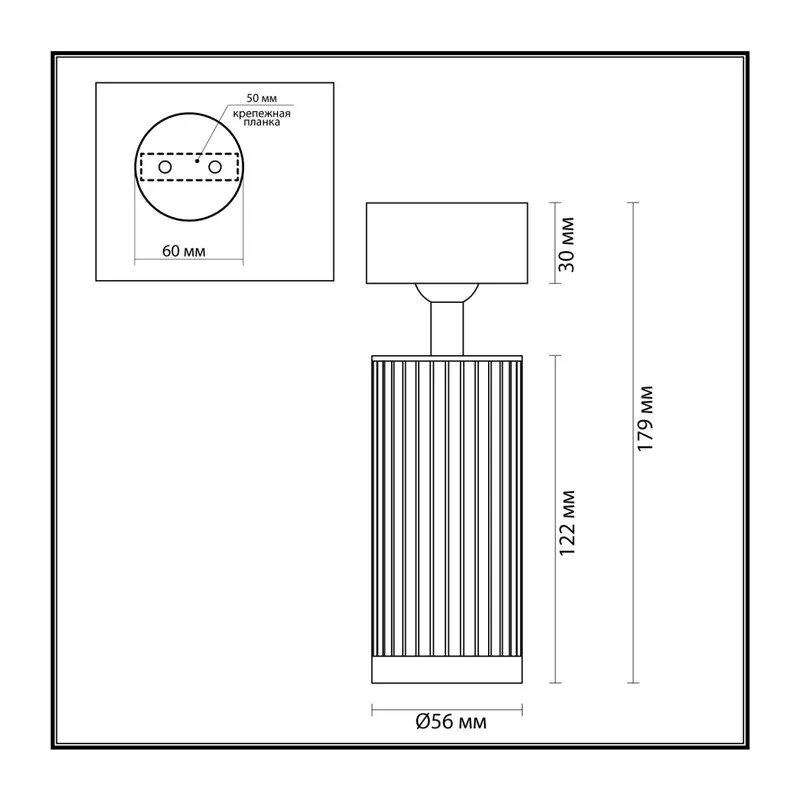 7013/1C HIGHTECH ODL25 331 Потолочный св-к поворотный на 360° металл/под латунь IP20 LED GU10 10W 220V MANCHESTER 4